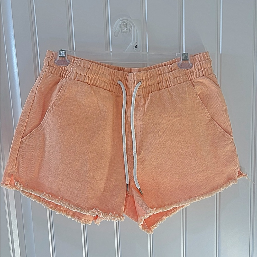 Celebrity Pink High Waist Peach Shorts